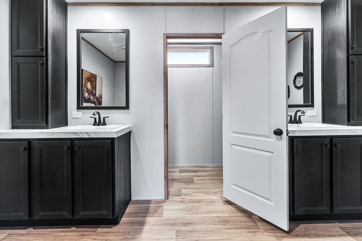 The ANATOLIA Primary Bathroom. This Manufactured Mobile Home features 3 bedrooms and 2 baths.
