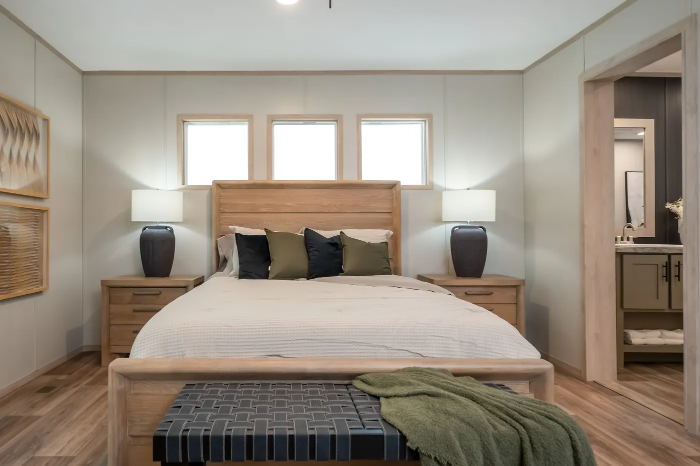 The CROCKETT Exterior. This Manufactured Mobile Home features 3 bedrooms and 2 baths.