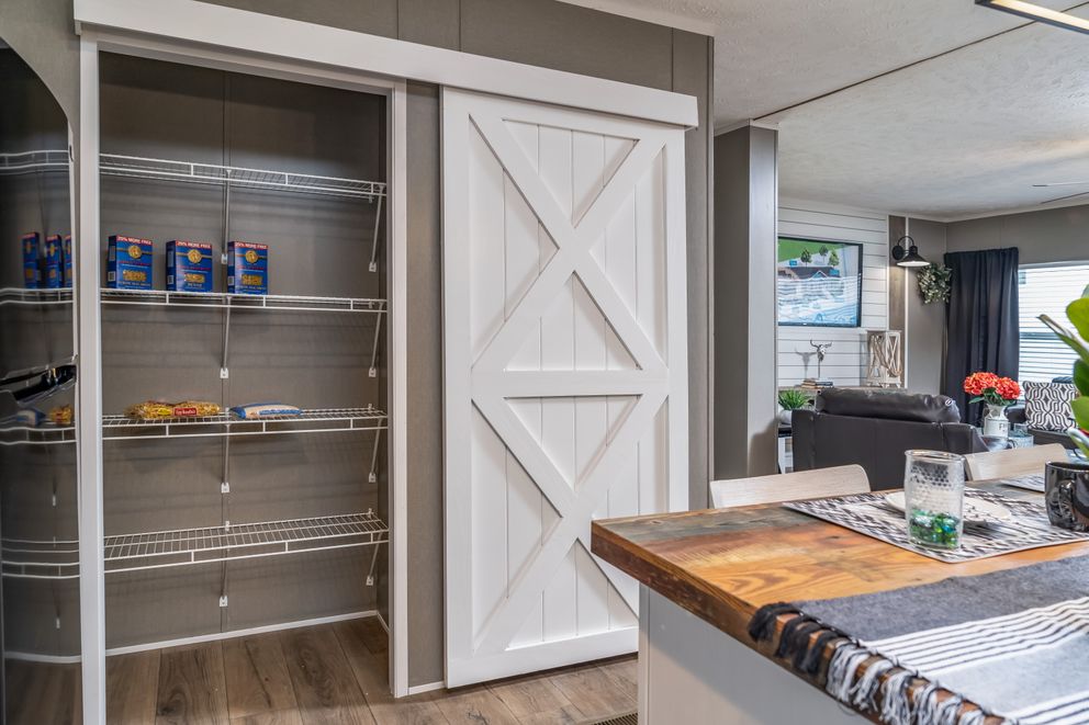 The SAVANNAH BREEZE Exterior. This Manufactured Mobile Home features 3 bedrooms and 2 baths.