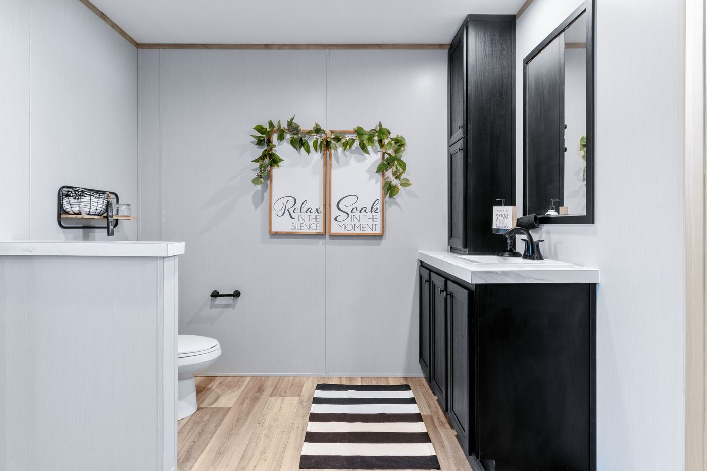 The ANATOLIA XL Primary Bathroom. This Manufactured Mobile Home features 3 bedrooms and 2 baths.