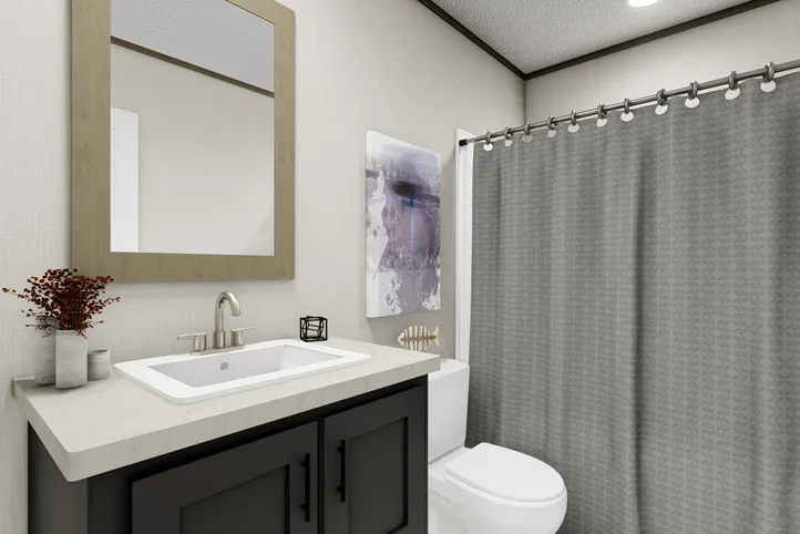 The RIO Exterior. This Manufactured Mobile Home features 3 bedrooms and 2 baths.