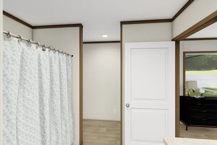 The BALANCE Primary Bathroom. This Manufactured Mobile Home features 3 bedrooms and 2 baths.