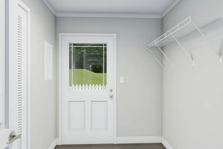The THE BREEZE Utility Room. This Manufactured Mobile Home features 3 bedrooms and 2 baths.