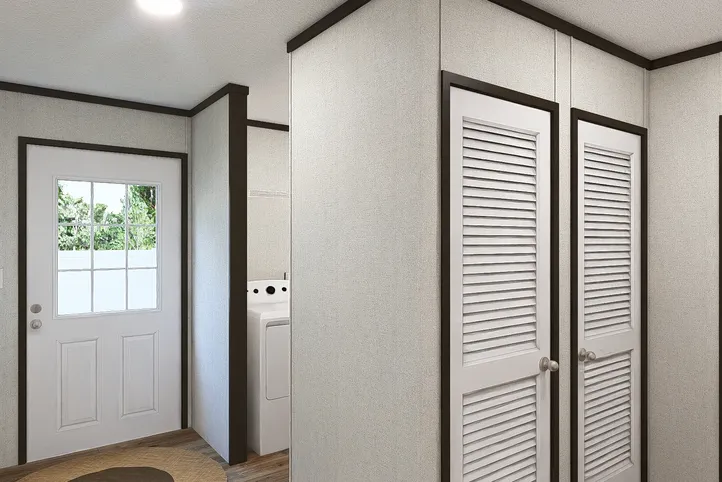 The OCCASION Utility Room. This Manufactured Mobile Home features 4 bedrooms and 2 baths.