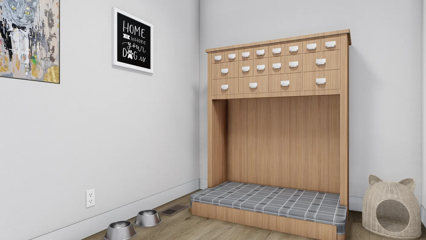 The HEY JUDE Guest Bedroom. This Manufactured Mobile Home features 4 bedrooms and 2 baths.