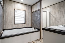 The RIVERHAVEN Exterior. This Manufactured Mobile Home features 3 bedrooms and 2 baths.