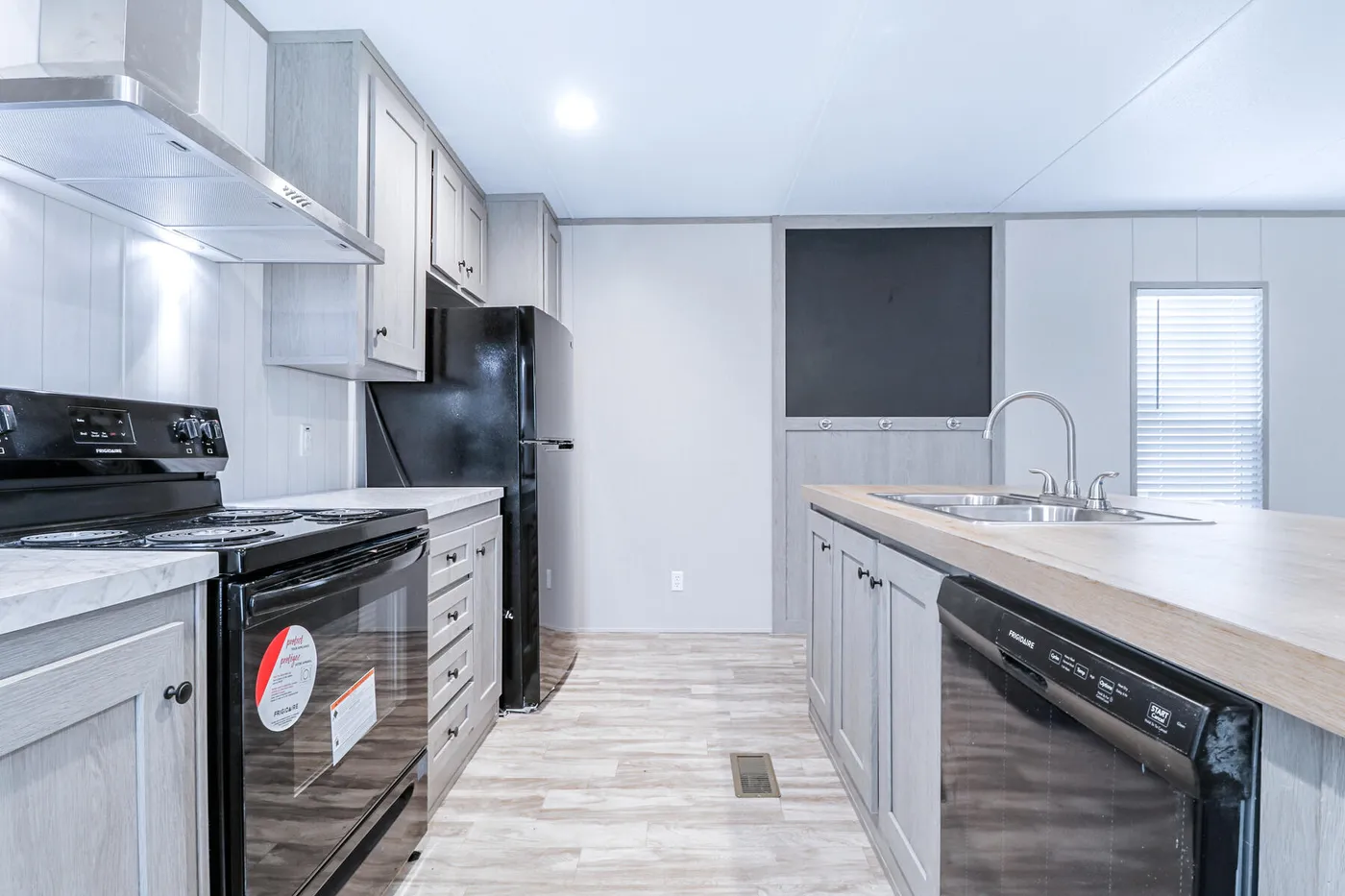 The BREEZE 16723A Exterior. This Manufactured Mobile Home features 3 bedrooms and 2 baths.