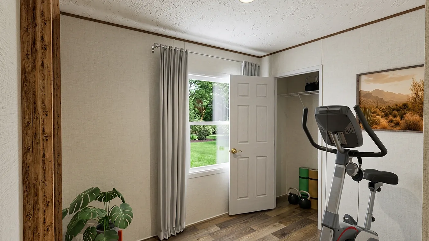 The ASPEN Flex. This Manufactured Mobile Home features 3 bedrooms and 2 baths.