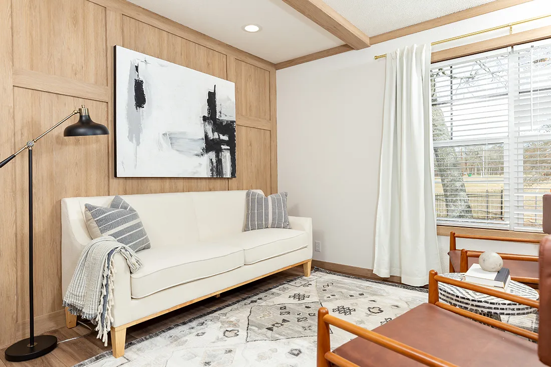 The ANGELINA Flex. This Manufactured Mobile Home features 4 bedrooms and 2 baths.