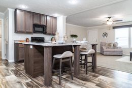 The TAHOE 3272A Kitchen. This Manufactured Mobile Home features 3 bedrooms and 2 baths.