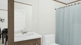 The EXCITEMENT Guest Bathroom. This Manufactured Mobile Home features 3 bedrooms and 2 baths.