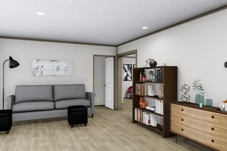 The BOONE Den. This Manufactured Mobile Home features 4 bedrooms and 2 baths.