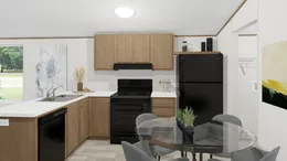 The GRAND Kitchen. This Manufactured Mobile Home features 4 bedrooms and 2 baths.