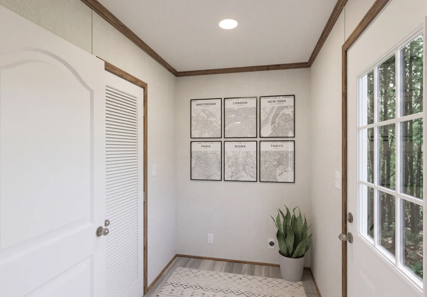 The THE MOUNTAINEER 64 Utility Room. This Manufactured Mobile Home features 3 bedrooms and 2 baths.