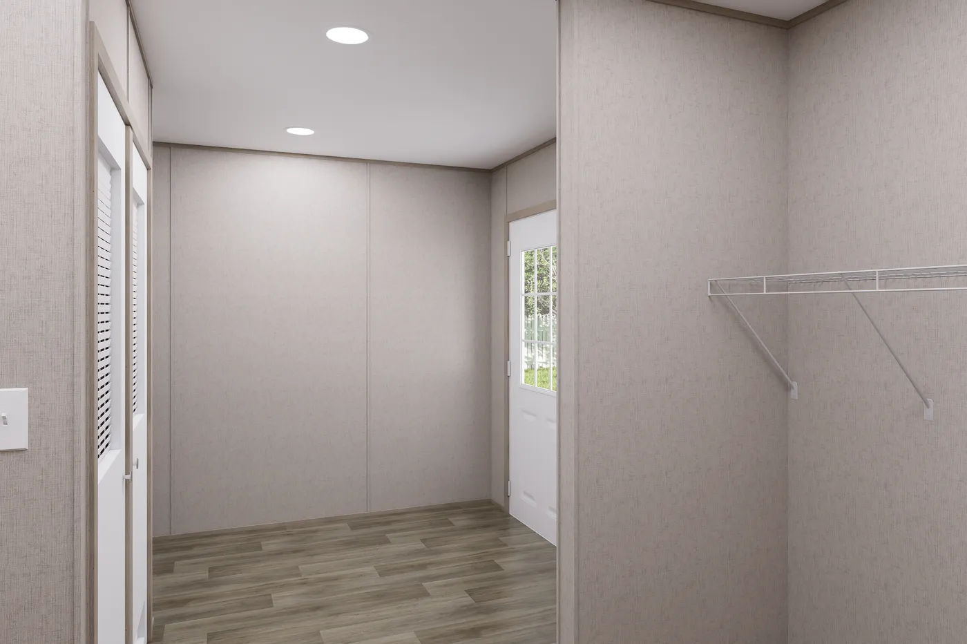 The TRADITION 3260 Utility Room. This Manufactured Mobile Home features 3 bedrooms and 2 baths.