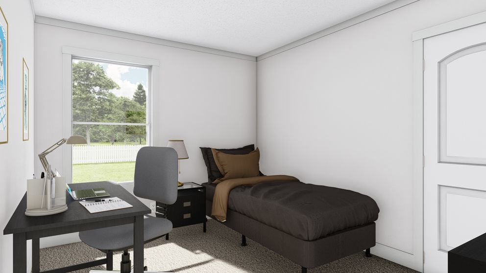 The HEY JUDE Bedroom. This Manufactured Mobile Home features 5 bedrooms and 2 baths.