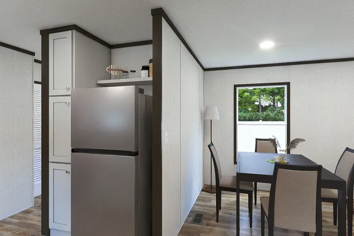 The DESIRE Dining Room. This Manufactured Mobile Home features 3 bedrooms and 2 baths.
