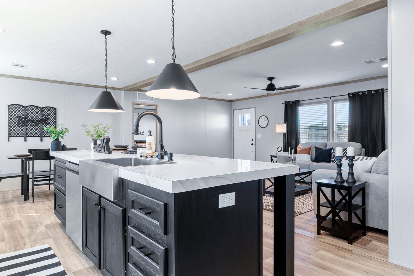 The ANATOLIA XL Kitchen. This Manufactured Mobile Home features 3 bedrooms and 2 baths.