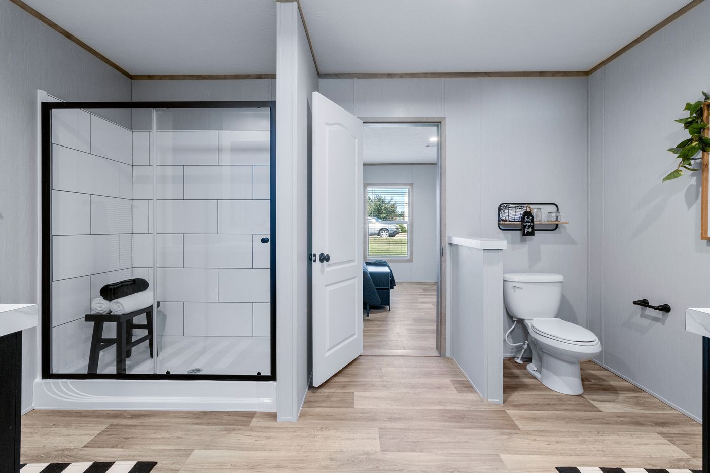 The ANATOLIA XL Primary Bathroom. This Manufactured Mobile Home features 3 bedrooms and 2 baths.