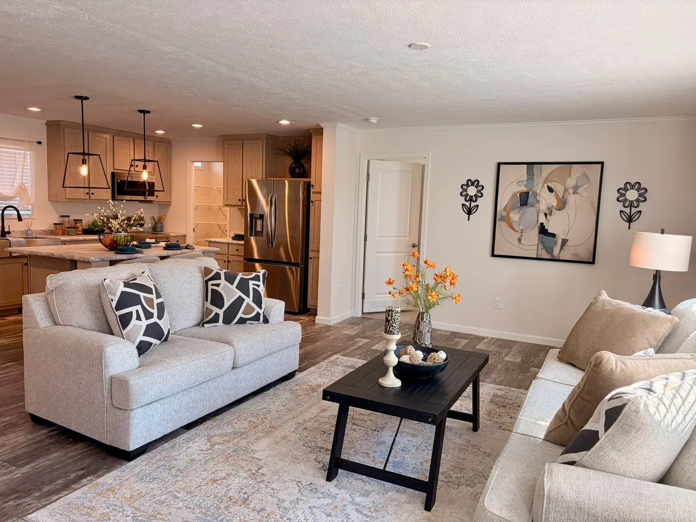 The TOURMALINE 7628-649 Living Room. 