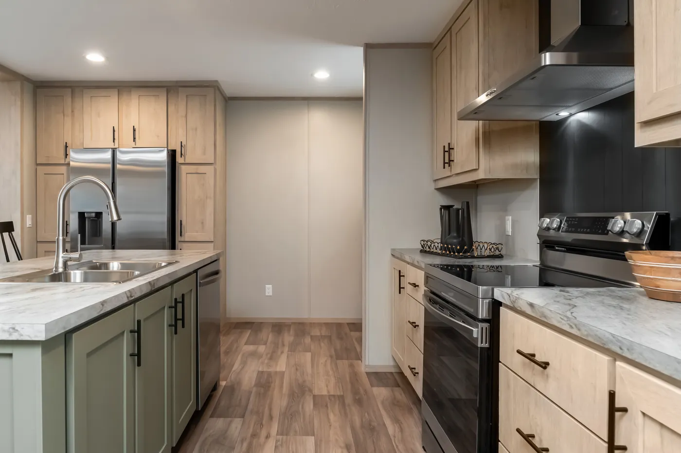 The CROCKETT Exterior. This Manufactured Mobile Home features 3 bedrooms and 2 baths.