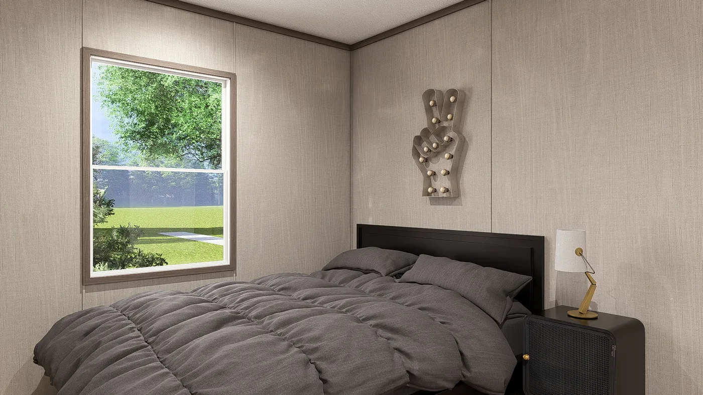 The ULTRA PRO 3 BR 28X60 Bedroom. This Manufactured Mobile Home features 3 bedrooms and 2 baths.