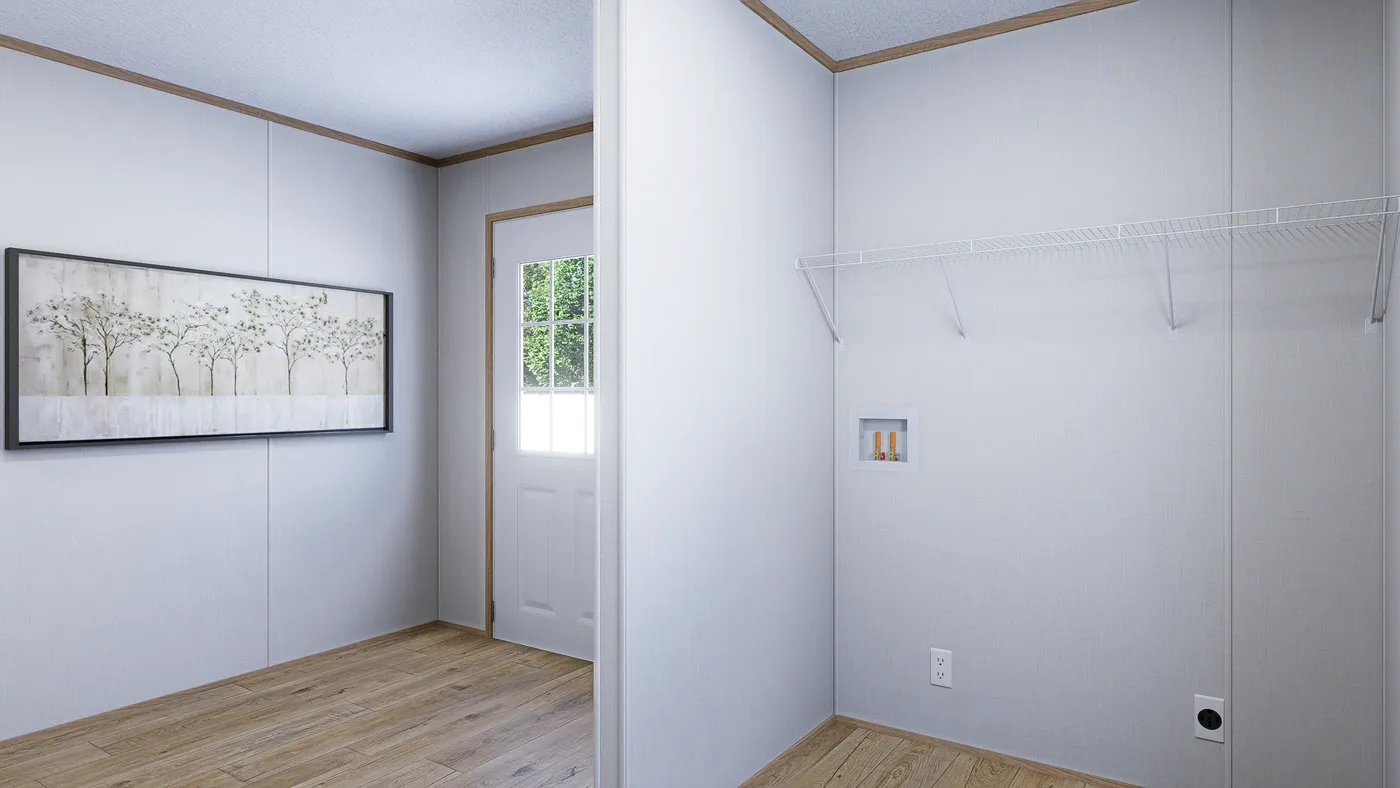 The ELEMENT Utility Room. This Manufactured Mobile Home features 3 bedrooms and 2 baths.