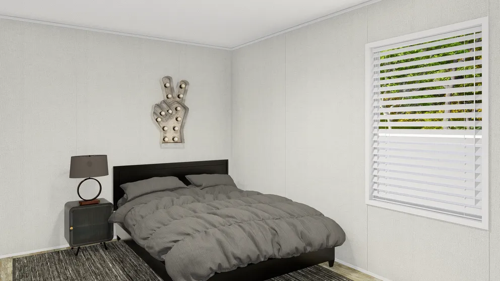 The GRAND LIVING 76 Bedroom. This Manufactured Mobile Home features 4 bedrooms and 2 baths.
