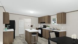 The THRILL Kitchen. This Manufactured Mobile Home features 3 bedrooms and 2 baths.