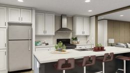 The EVEREST Kitchen. This Manufactured Mobile Home features 4 bedrooms and 2 baths.