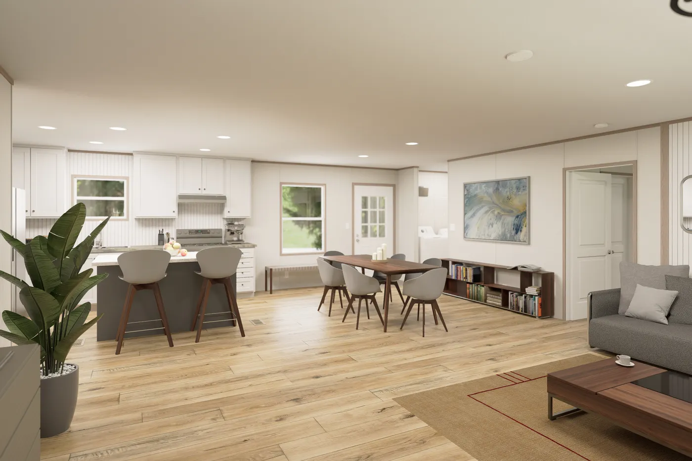 The ULTRA FLEX Foyer. This Manufactured Mobile Home features 4 bedrooms and 2 baths.