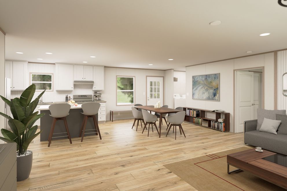 The ULTRA FLEX Foyer. This Manufactured Mobile Home features 4 bedrooms and 2 baths.