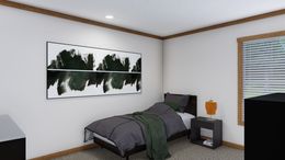 The LAYLA Guest Bedroom. This Manufactured Mobile Home features 4 bedrooms and 2 baths.