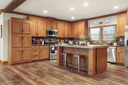 The THE DURANGO Kitchen. This Manufactured Mobile Home features 3 bedrooms and 2 baths.