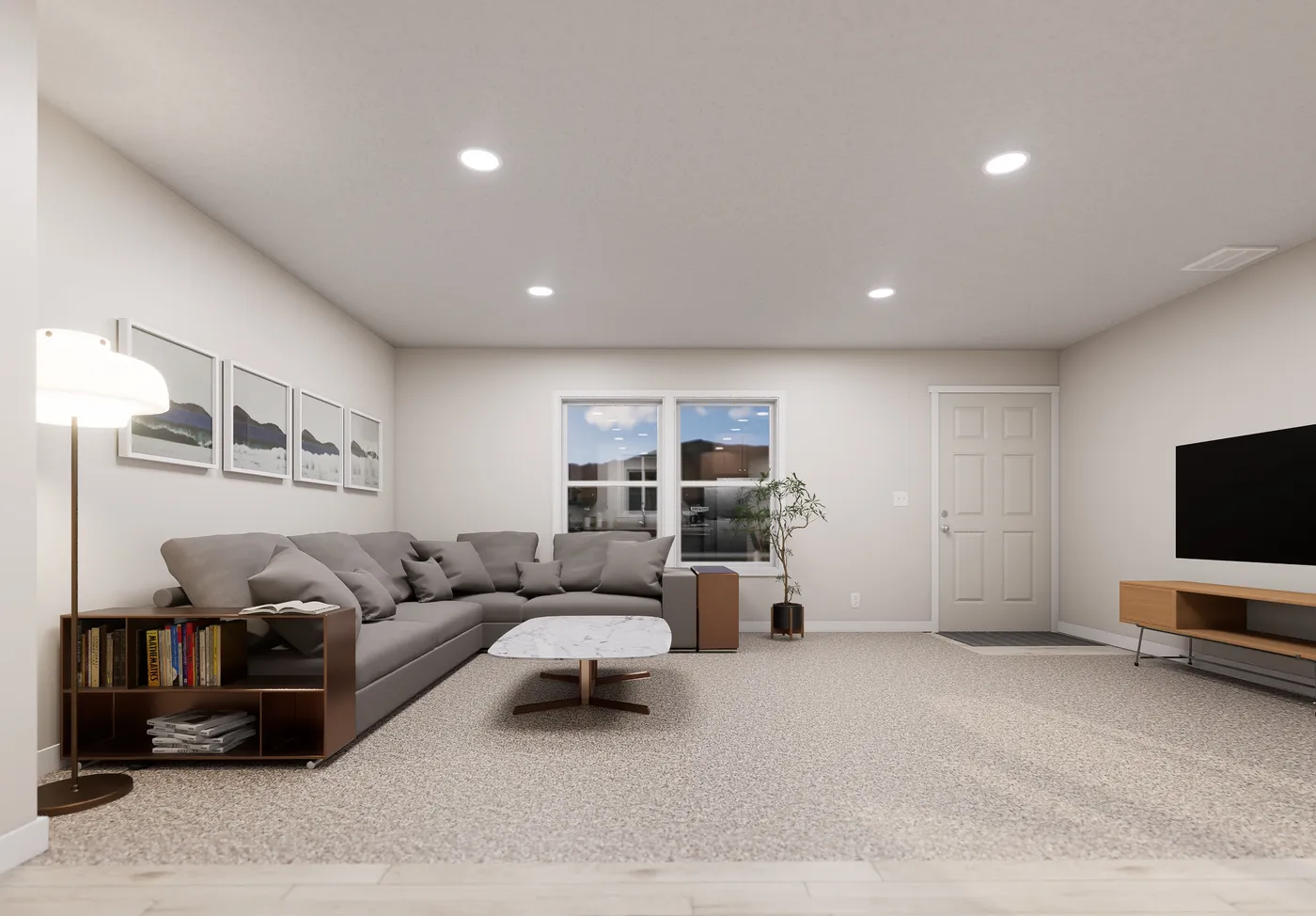 The 5015 IMAGINE Living Room. This Manufactured Mobile Home features 3 bedrooms and 2 baths.