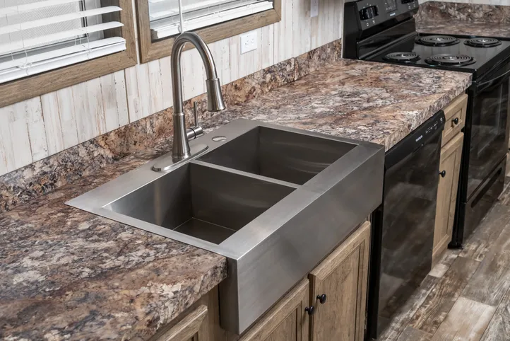 The NUMBER ONE Exterior. This Manufactured Mobile Home features 3 bedrooms and 2 baths.