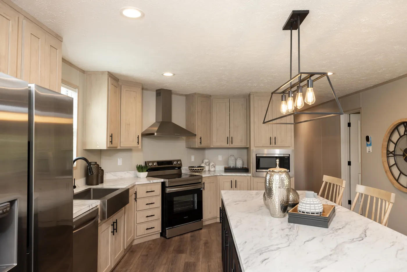 The VISION Kitchen. This Manufactured Mobile Home features 4 bedrooms and 2 baths.