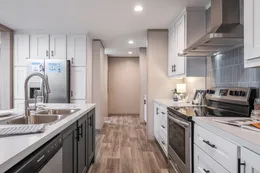 The BOONE Kitchen. This Manufactured Mobile Home features 4 bedrooms and 2 baths.