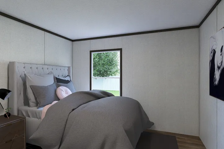 The EMPOWER Bedroom. This Manufactured Mobile Home features 4 bedrooms and 2 baths.