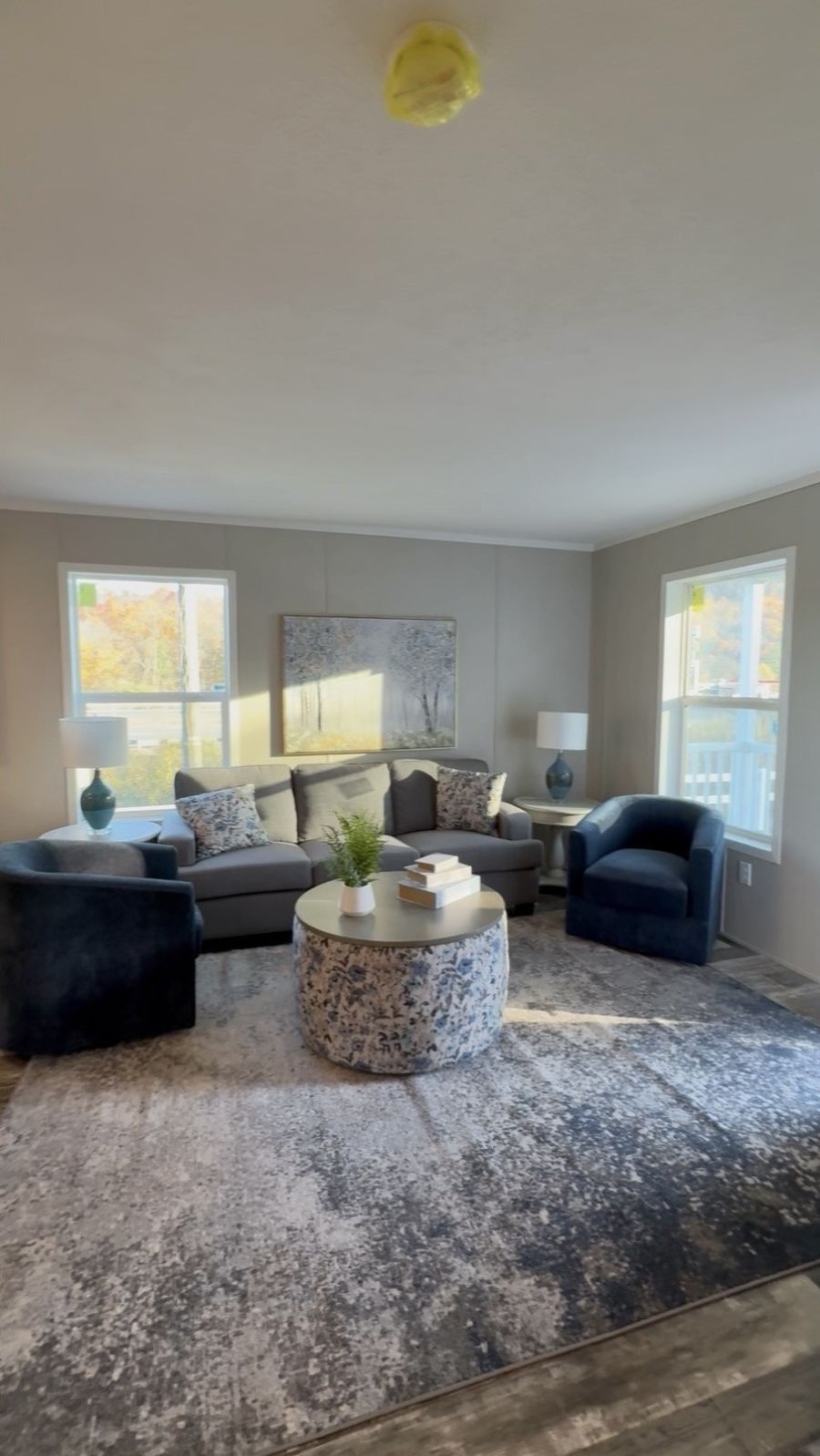 The JASPER 4428-638 Living Room. This Manufactured Mobile Home features 2 bedrooms and 2 baths.