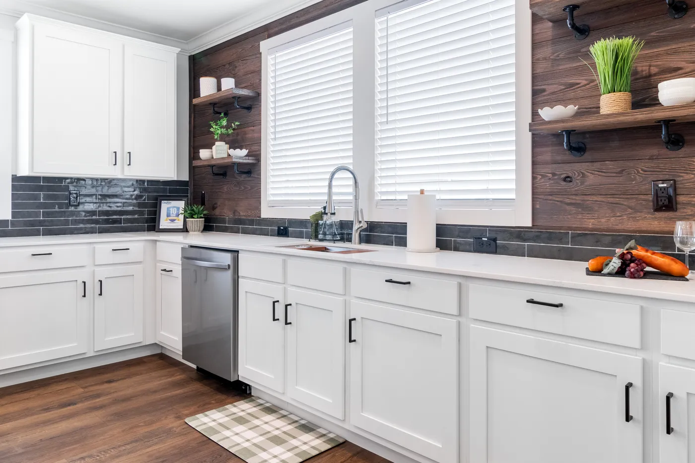 The THE SEDONA 4 Kitchen. This Manufactured Mobile Home features 4 bedrooms and 2 baths.