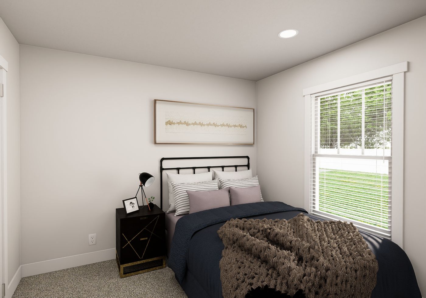 The RIGHT CHOICE 109 Bedroom. This Manufactured Mobile Home features 4 bedrooms and 2 baths.