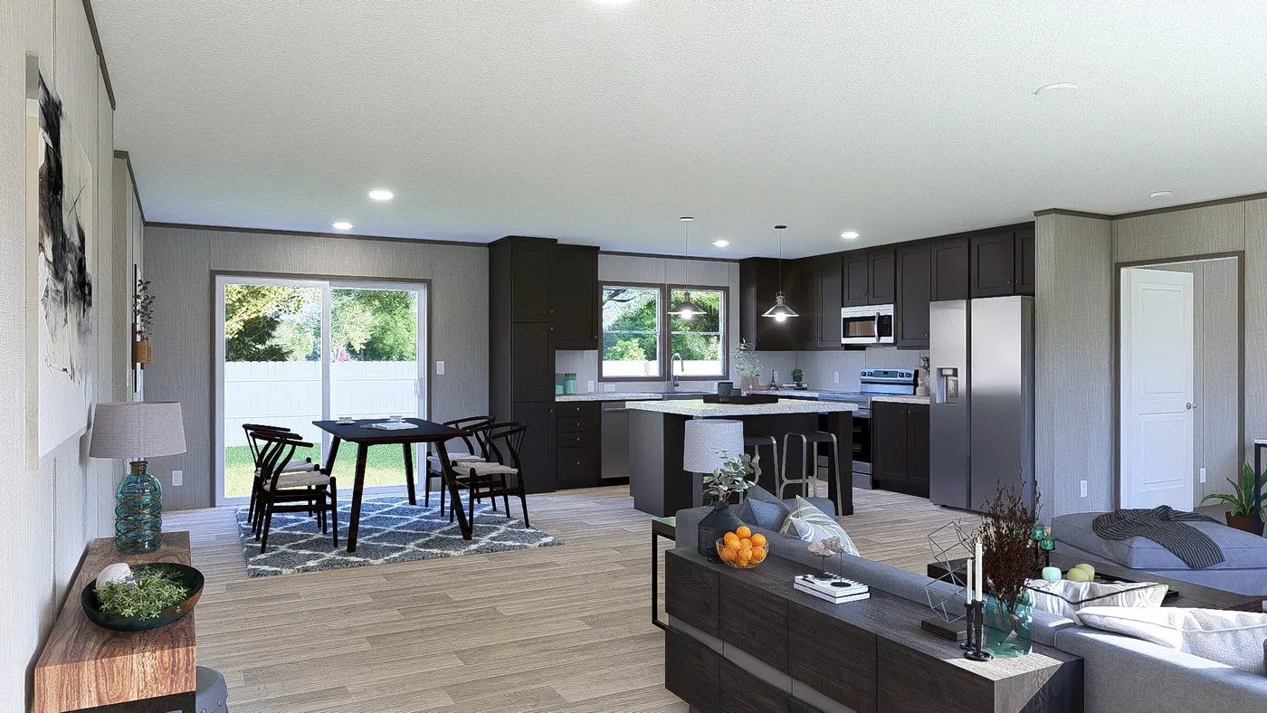 The ULTRA BREEZE 28X76 Foyer. This Manufactured Mobile Home features 4 bedrooms and 2 baths.