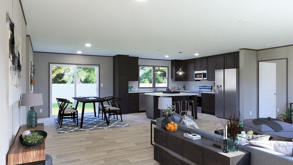 The ULTRA BREEZE 28X76 Foyer. This Manufactured Mobile Home features 4 bedrooms and 2 baths.