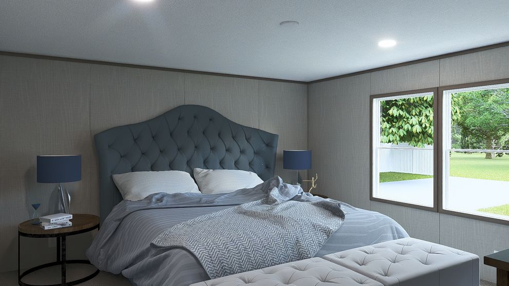 The ULTRA PRO BIG BOY 4 BR 32X76 Primary Bedroom. This Manufactured Mobile Home features 4 bedrooms and 2 baths.