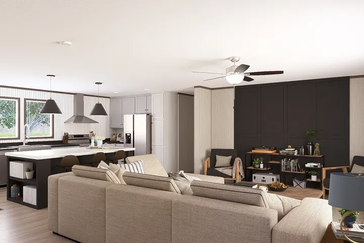 The THE RESERVE 60 Foyer. This Manufactured Mobile Home features 3 bedrooms and 2 baths.