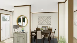 The THE DISCOVER Dining Area. This Manufactured Mobile Home features 3 bedrooms and 2 baths.