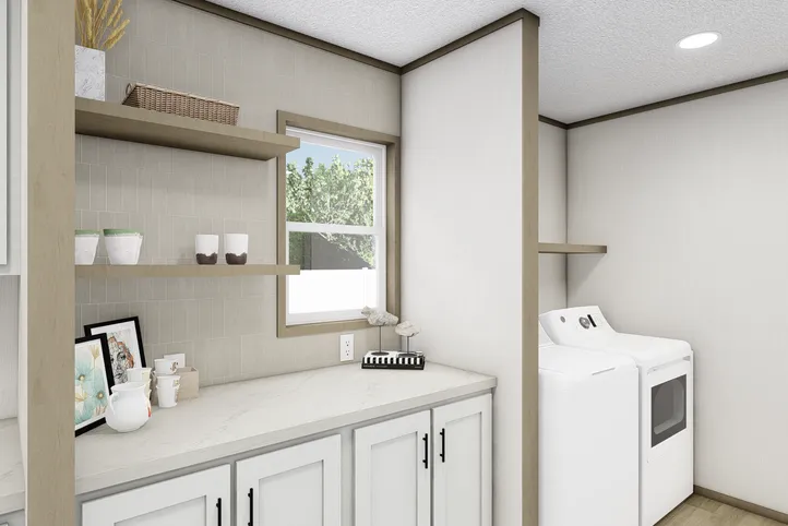 The MOROCCO Exterior. This Manufactured Mobile Home features 4 bedrooms and 2 baths.