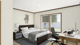 The THE DISCOVER Guest Bedroom. This Manufactured Mobile Home features 3 bedrooms and 2 baths.