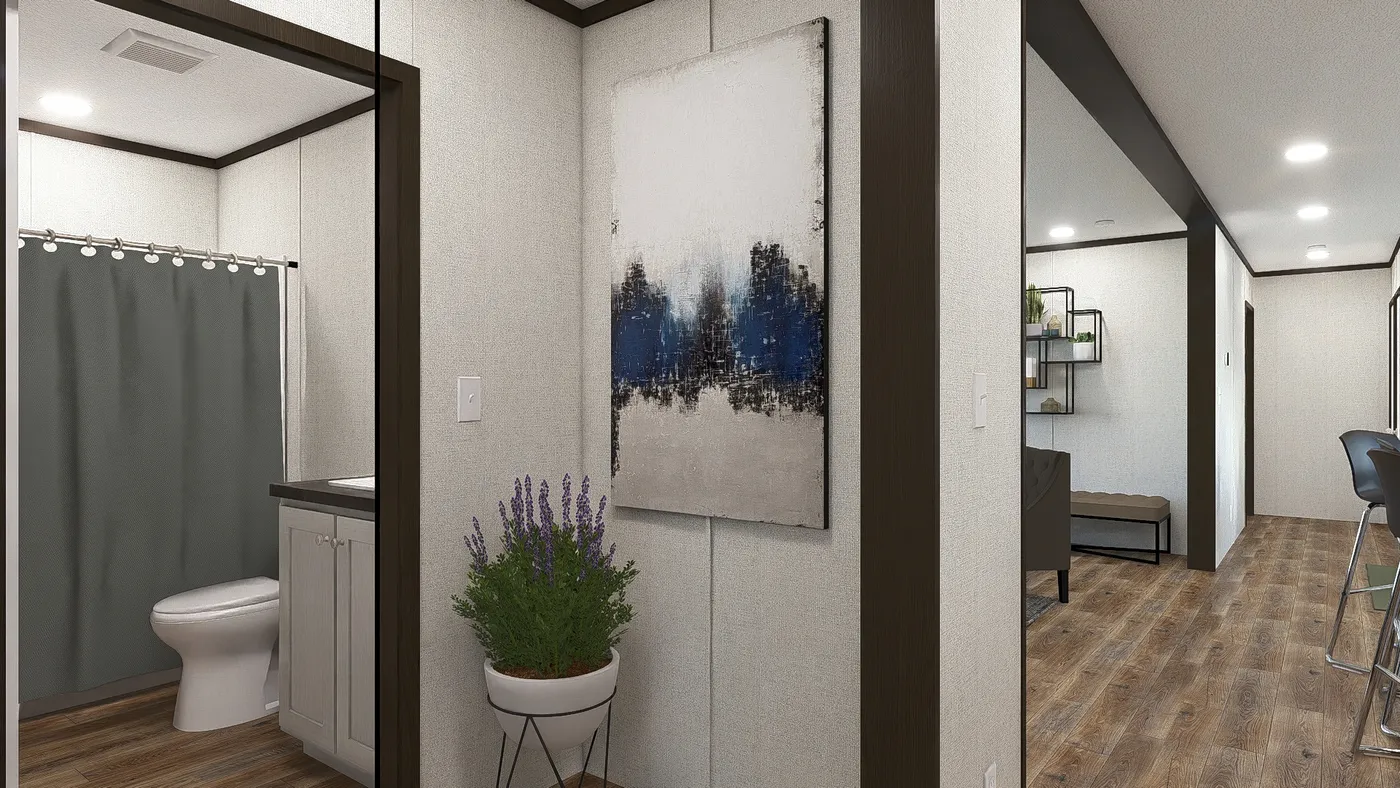 The GLIMPSE Flex. This Manufactured Mobile Home features 3 bedrooms and 2 baths.